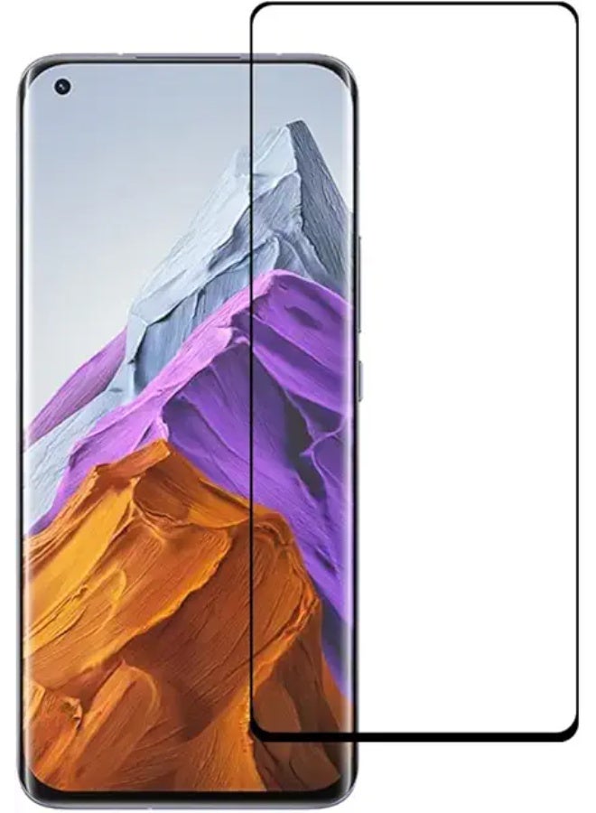 Screen Protector For Xiaomi 11 , 5D Tempered  Glass Protector 9H Hardness, Bubble Free, HD Clear Xiaomi 11 Screen Protector